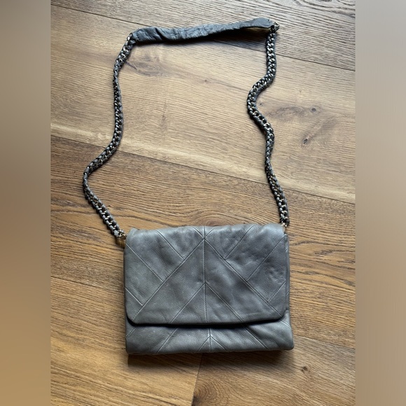 REBECCA TAYLOR grey cross body - Picture 2 of 4